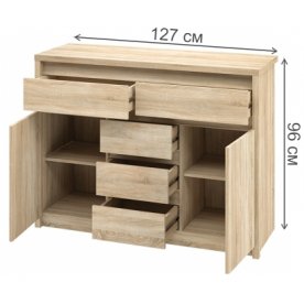 Модульная гостиная Палермо комплектация 4