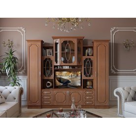 Гостиная Альберт 5-01 ольха / миланский орех