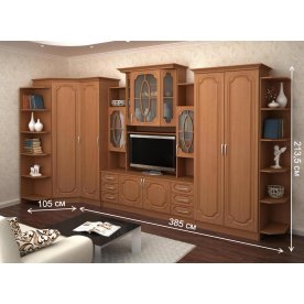 Гостиная Альберт 5-04 ольха / миланский орех