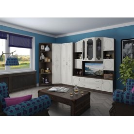 Гостиная Макарена 3-02 венге / дуб беленый