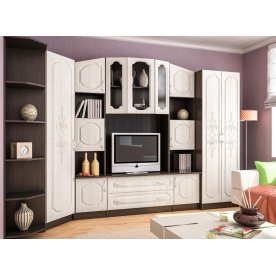 Гостиная Макарена 3-03 венге / дуб беленый