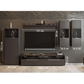 Модульная гостиная Наоми комплектация 2