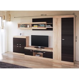 Модульная гостиная Веста комплектация 1