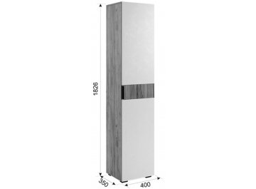 Готовая гостиная Бери К2 дуб крафт золотой / белое дерево