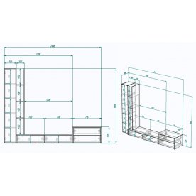 Готовая гостиная МегаKraft 2