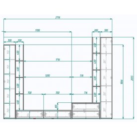 Готовая гостиная МегаKraft 3