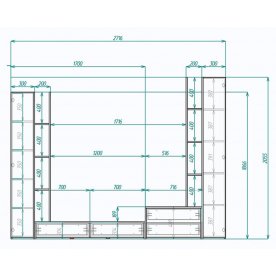 Готовая гостиная МегаKraft 3