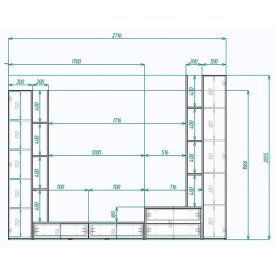 Готовая гостиная МегаKraft 3