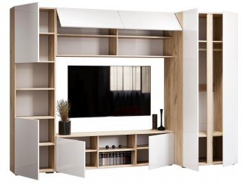 Модульная гостиная Алетра комплектация 1