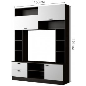 Модульная гостиная Лира комплектация 1