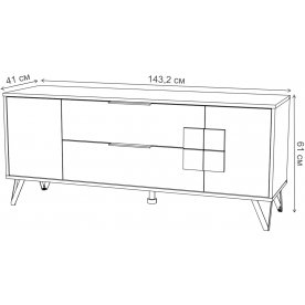 Модульная гостиная Макао комплектация 7