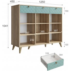 Модульная гостиная Велламо ВО-102