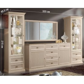 Модульная гостиная Венеция комплектация 2