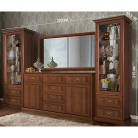 Модульная гостиная Венеция комплектация 1