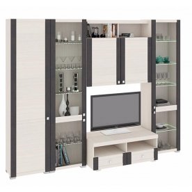 Стенка для гостиной Фиджи (комплектация 34) дуб белфорт