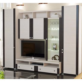 Стенка для гостиной Фиджи (комплектация 35) дуб белфорт