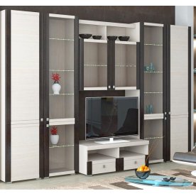 Стенка для гостиной Фиджи (комплектация 36) дуб белфорт