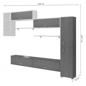 Готовая гостиная Лофт 10