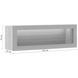 Шкаф навесной Нобиле ПН-ФС НН