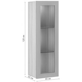 Шкаф навесной Нобиле ПНВ-ФС НН