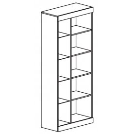 Шкаф комбинированный Веста МН-130-02