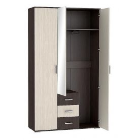 Шкаф трехдверный Рошель ШК-803 с ящиками