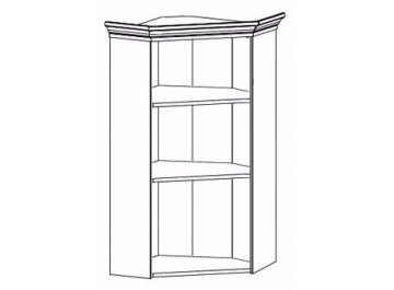 Витрина-надставка Kentaki S320-NADN1W