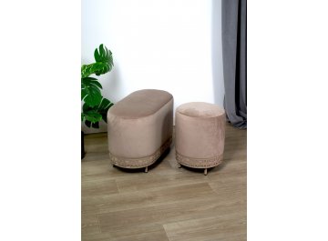 Банкетка Sheffilton SHT-B20-1 Латте/кофейный