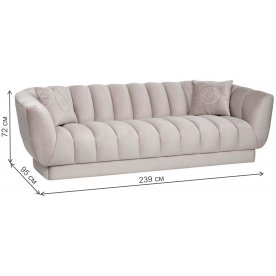 Диван Fabio трехместный