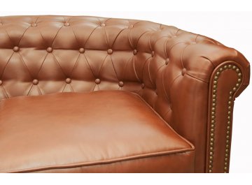 Диван кожаный Karo brown 3S