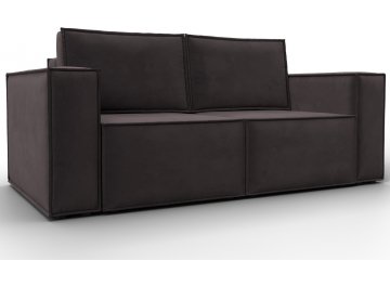 Диван Куба коричневый велюр