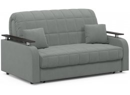 Диван Moon Family 044 140х200 НПБ серый велюр 74-59 / венге текстурный