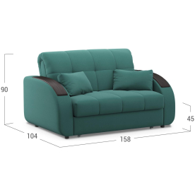 Диван Moon Family 109 158 см с ППУ