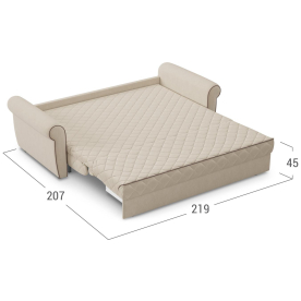 Диван Moon Family 123 219 см с независимым пружинным блоком