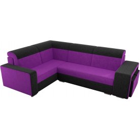 Диван угловой Мустанг с двумя пуфами