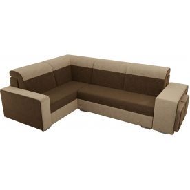 Диван угловой Мустанг с двумя пуфами