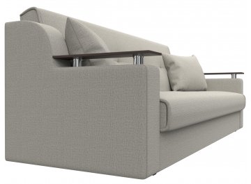 Диван-кровать Бравис прямой амур 02 бежевая / рогожка