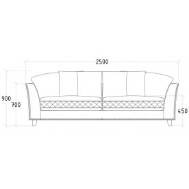 Диван Sorrento 250