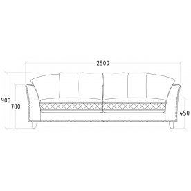 Диван Sorrento 250