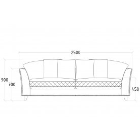 Диван Sorrento 250