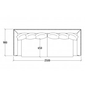 Диван Sorrento 250