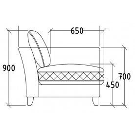 Диван Sorrento 250