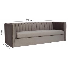 Диван трехместный ZW