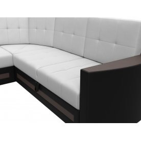 Диван угловой Белла левый экокожа