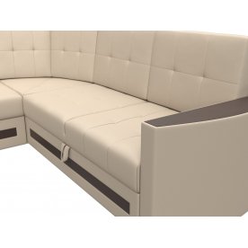 Диван угловой Белла левый экокожа