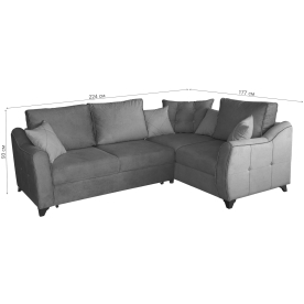 Диван угловой Френсис арт. ТД 263