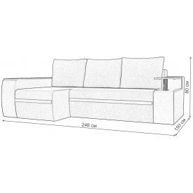 Диван угловой Майами