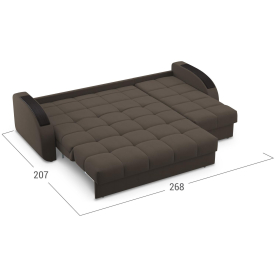 Диван угловой Moon Family 109 / Н30С Lux v1+7Я н+(2)65 н 004806