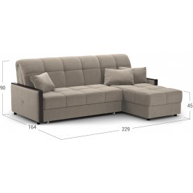 Диван угловой Moon Family 125 с ППУ