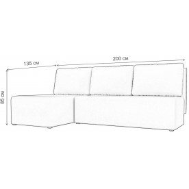 Диван угловой Поло левый